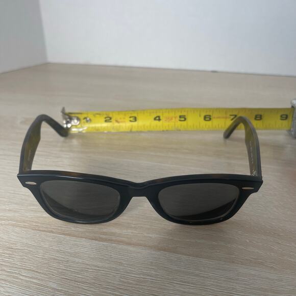 Ray-Ban RB2140 1277/71 Wayfarer Sunglasses Tortoise FRAMES 50-22-150 WIDE ARM - Picture 5 of 9